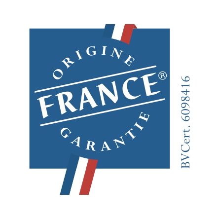 Label Origine France Garantie en qualité de fournisseur pour l'activité de fabrication de produits pour Machines de Boulangerie à partir de textiles techniques, hors poches de balancelles à cadre plastique.