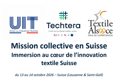 Mission collective  – Immersion au cœur de l’innovation textile Suisse